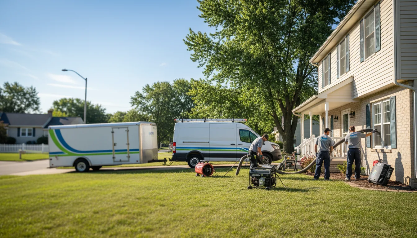 Flooded Basement Restoration And Cleanup With Repair in Minatare, NE near me